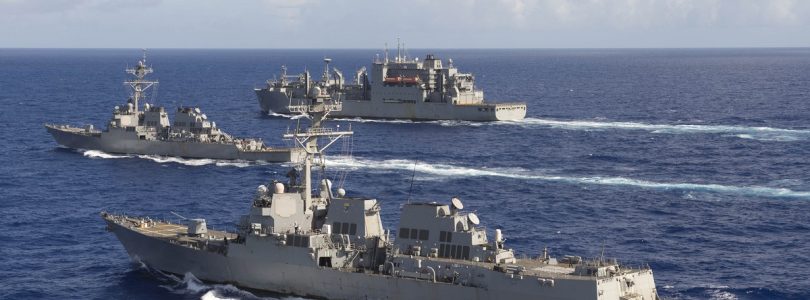 US Navy destroyer fires on cargo vessel attempting to sail to Iranian port