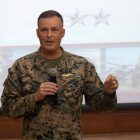 ‘Prepare your family’: Marine Reserve commander gives warlike safety brief