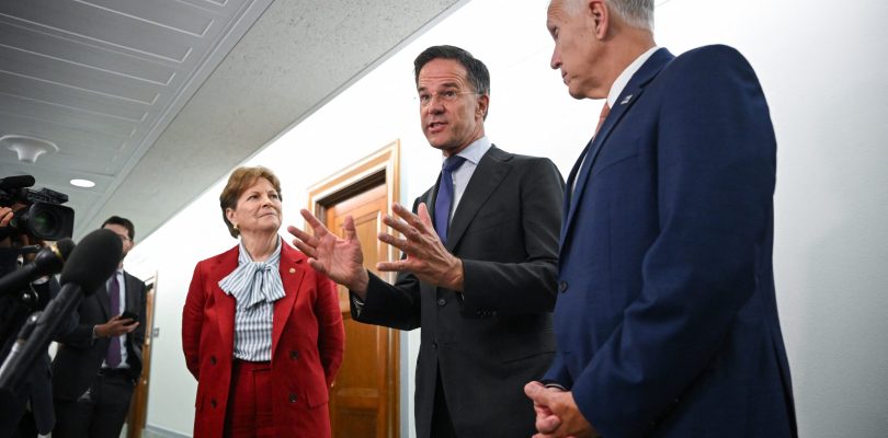 Bipartisan group of senators vow to keep US in NATO despite Trump threats