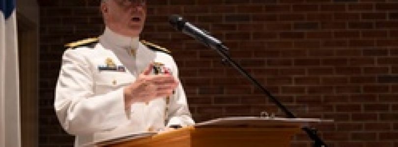 Navy Recruiting Command Region West Conducts a Change of Command Ceremony [Image 1 of 4]