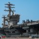 USS Nimitz claims title of longest-serving aircraft carrier from ‘Big E’