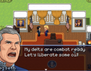Arcade games satirizing Iran war appear at DC War Memorial