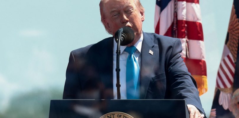 ‘Always push forward’: President Trump addresses Coast Guard Academy Class of 2026