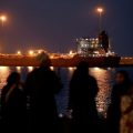 US denies Iranian reports of strike on warship, says ships transit Hormuz