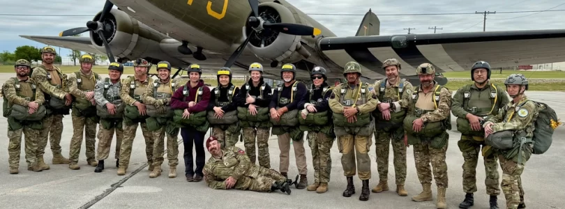 Double amputee paratrooper to jump into Normandy for 82nd anniversary of D-Day