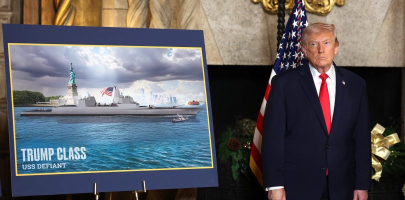 Trump-class battleships should not be built until weapons technology is ready, lawmakers say