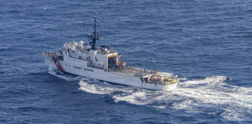 US Coast Guard has seized over 225,000 pounds of cocaine in eastern Pacific