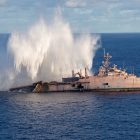 Japanese torpedo sends US ship to the ocean floor during Valiant Shield exercise