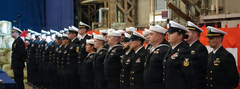Navy fires leadership trio of ship repair facility in Japan