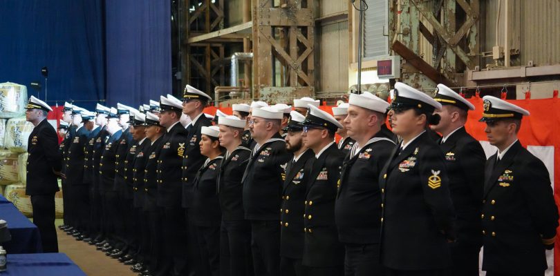 Navy fires leadership trio of ship repair facility in Japan