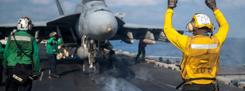 US Navy F/A-18 Super Hornet strikes, disables oil tanker in Gulf of Oman
