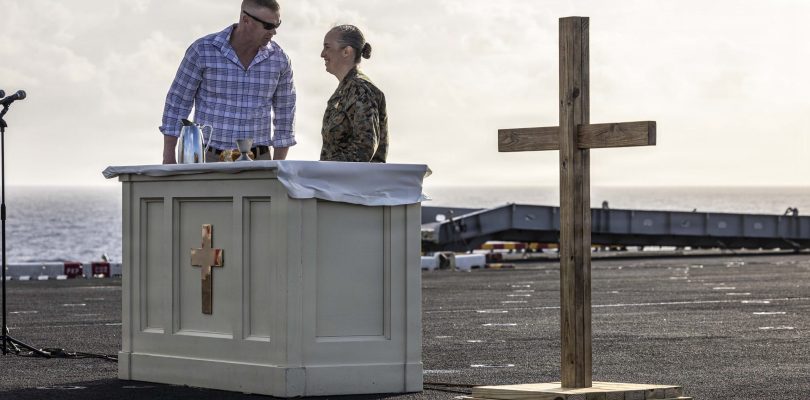 Navy chaplains to remove rank insignia from all working and utility uniforms