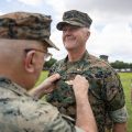 Navy officer, 67, becomes oldest on record to earn Fleet Marine Force pin