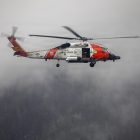 US Coast Guard helicopter crashes in Alaska with four onboard
