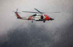 US Coast Guard helicopter crashes in Alaska with four onboard