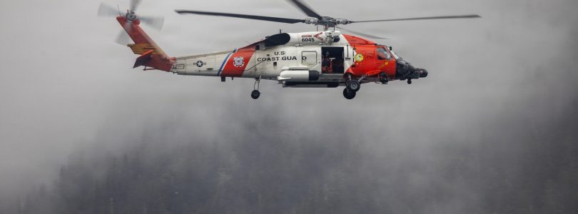 US Coast Guard helicopter crashes in Alaska with four onboard