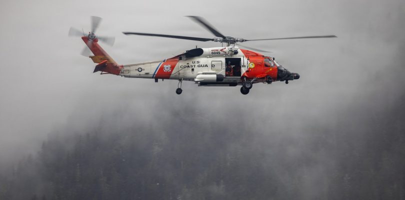 US Coast Guard helicopter crashes in Alaska with four onboard