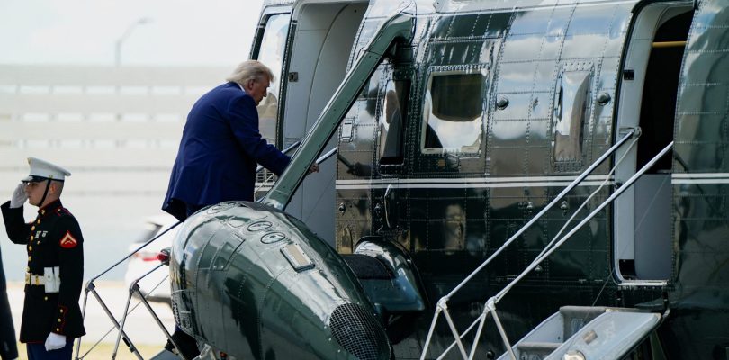 Trump heads to Camp David as questions swirl over Iran deal