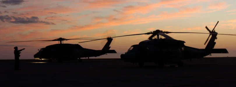 Navy’s ‘dinosaur’ carrier delivery plane flies into sunset