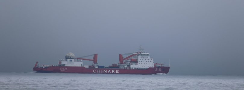 Coast Guard monitors Chinese research vessel as it cuts through sovereign-US waters to the Arctic