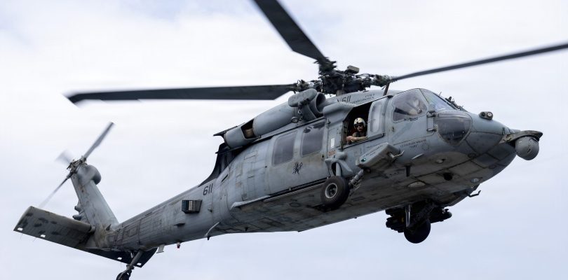 US Navy aviator missing after helicopter makes emergency landing in Arabian Sea