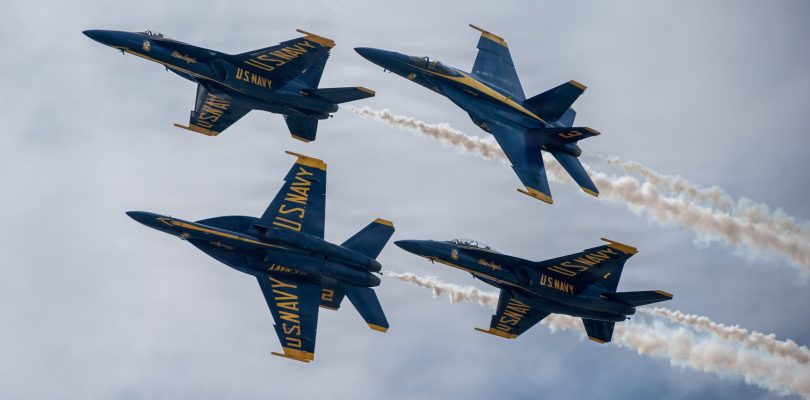 Navy initiates safety review after Blue Angels fly low over Florida beach