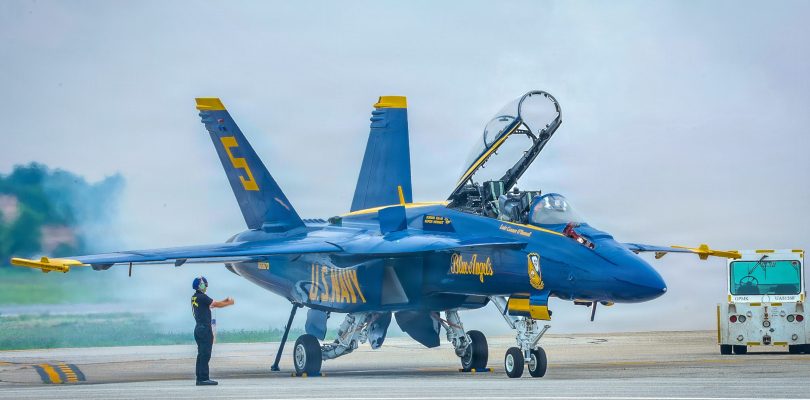 Blue Angels won’t be punished after low beach flyover, acting SECNAV says