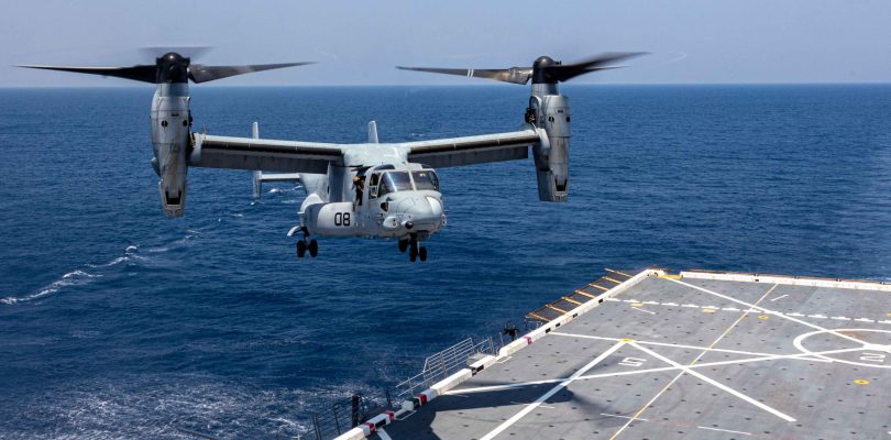 US Marine Corps welcomes delivery of final MV-22B Osprey