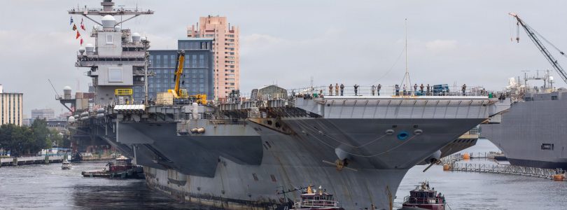USS Gerald R. Ford to undergo maintenance after onboard fire and plumbing issues