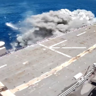 See what it’s like to be on a ship getting hit by US missiles