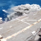 See what it’s like to be on a ship getting hit by US missiles