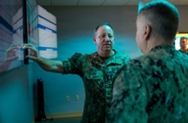 Chief of Naval Personnel Visits CNRC [Image 1 of 4]