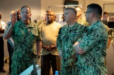 Chief of Naval Personnel Visits CNRC [Image 2 of 4]