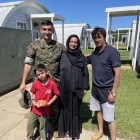 Hundreds of US military family members trapped at camp facing closure, group says