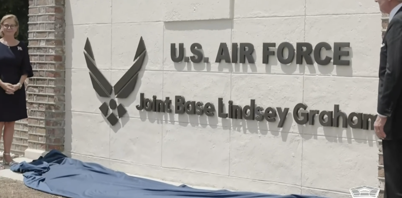 South Carolina base renamed to Joint Base Lindsey Graham