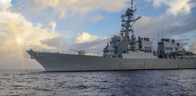 US Navy destroyer spent 4 days without power in South China Sea