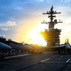 USS Theodore Roosevelt becomes first carrier with built-in Unmanned Air Warfare Center