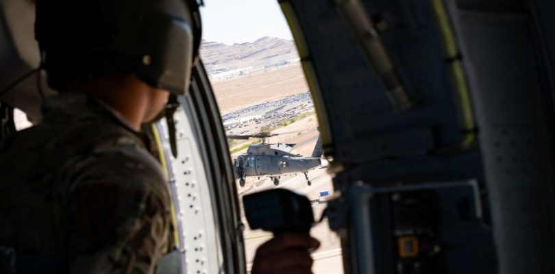Airmen rescue 5 Navy sailors in California with HH-60Ws