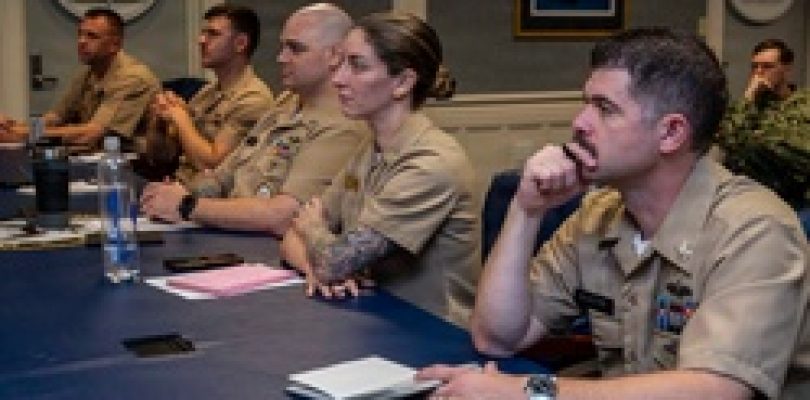NTAG Chief Selects visit Navy Recruiting Command for PCPO training seminar [Image 1 of 4]