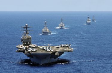 USS Abraham Lincoln arrives in Guam as deployment enters 10th month