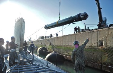 Royal Navy successfully launches US Mk 48 torpedo from uncrewed submersible
