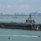 After 286 days at sea, USS Abraham Lincoln arrives in Thailand