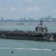 After 286 days at sea, USS Abraham Lincoln arrives in Thailand