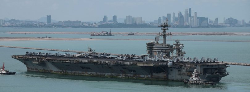 After 286 days at sea, USS Abraham Lincoln arrives in Thailand