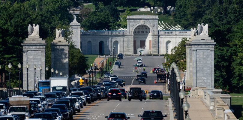 Triumphal arch in Washington to serve as military complex, Trump says