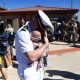 Daddy’s home!: 122 sailors aboard the Abraham Lincoln meet their children for the first time